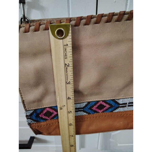 The SAK Iris Demi 3-way Clutch Crossbody Shoulder Handbag - Tan / Brown - Picture 6 of 7